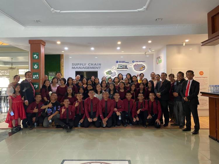 Keterbukaan Informasi TPL Ke SMA 2 Balige Dinilai Bagus