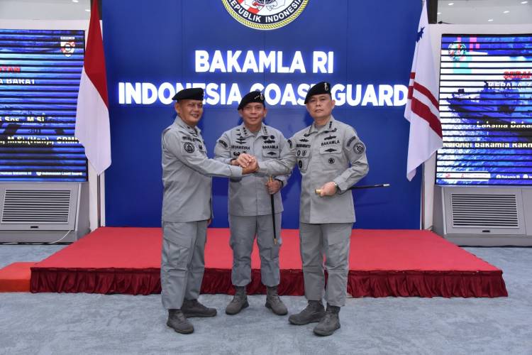 Kepala Zona Bakamla Barat Bakamla RI Resmi Berganti