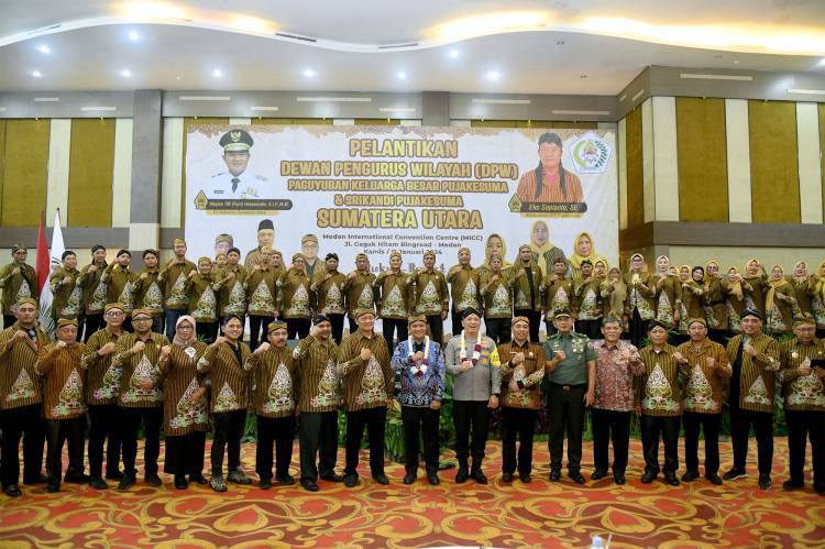 Pj Gubernur Harapkan Pujakesuma Terus Berkontribusi Membangun Sumut