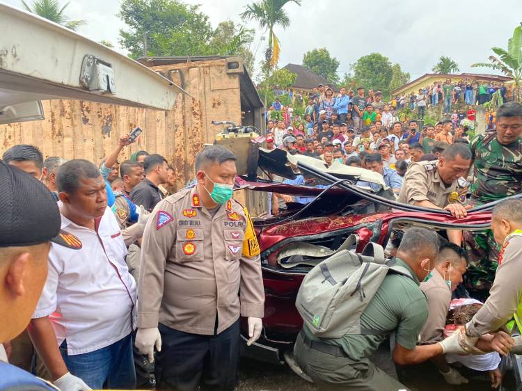 Ini Imbauan Kapolres Simalungun, Lakalantas di Jalur Lintas Saribu Dolok Telan Korban Jiwa