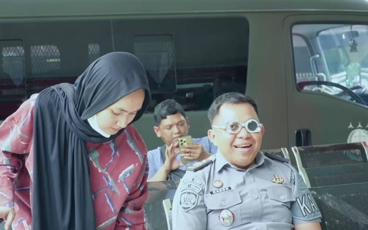Menjalin kerja sama dengan optik UD jaya rutan kelas I Medan lakukan pemeriksaan mata petugas dan warga binaan
