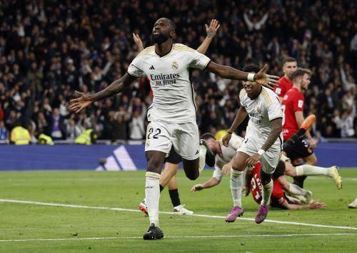 Gol Tunggal Antonio Rudiger  Menghasilkan Tiga Angka bagi Real Madrid