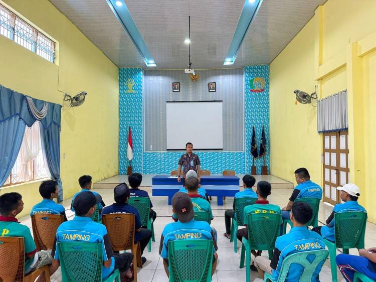 Minggu Pertama Dinas, Islam Pryangono Perkuat Tugas Tamping Dan Pramuka Di Lapas Padangsidempuan