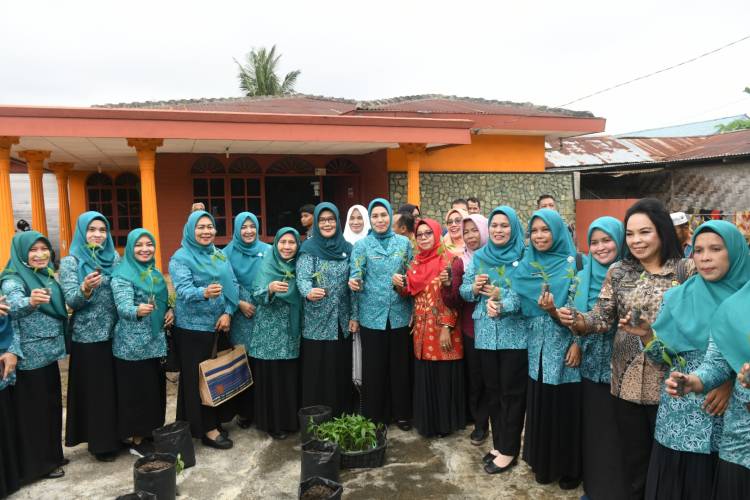 Kunjungan Pj. Ketua TP PKK Provinsi Sumut Ke Tebing Tinggi