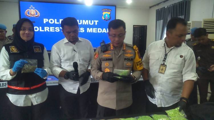 14 Ribu Lebih Ekstasi Dimusnahkan