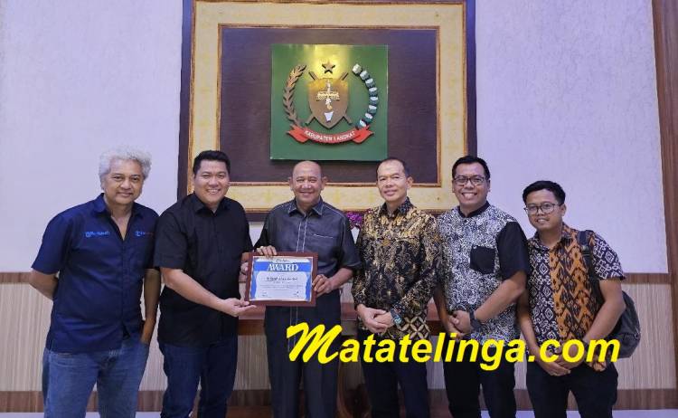 Peduli Stunting di Langkat, Syah Afandin Terima Penghargaan Tribunmedan.com