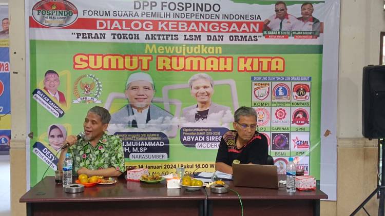 Dialog Kebangsaan Mewujudkan Sumut Rumah Kita