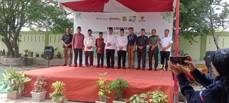 Tingkatkan Kesejahteraan Masyarakat, BAZNAS dan PT Pelindo Luncurkan Kampung Wisata Ramah Anak di Medan