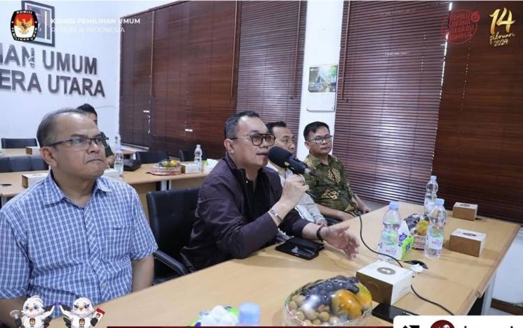 Minimilasir Timbulnya Masalah dan Konflik Saat Pemilu Nanti, Parsadaan Harahap Melaksanakan Supervisi