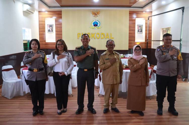Sinergitas Aparat Pemerintah Simalungun dalam KOMSOS Virtual, Mencari Solusi Permasalahan Nasional