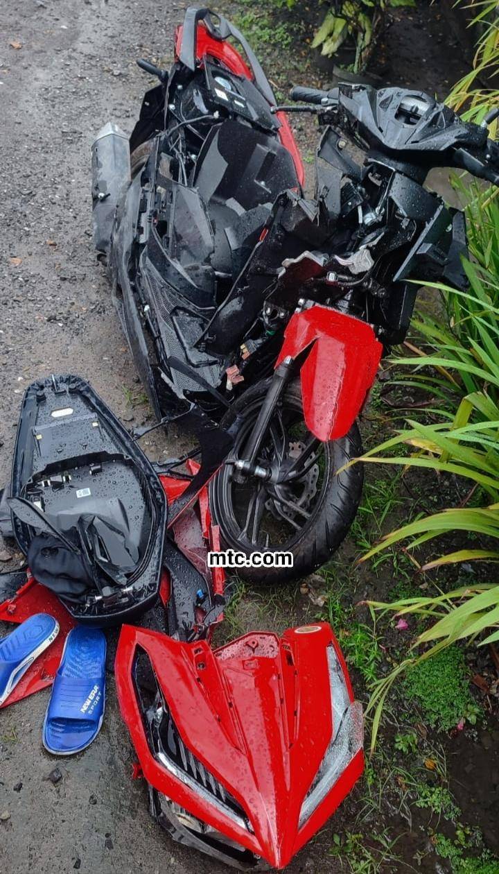 Tronton Hilang Kendali, Hantam Pengendara Septor Hingga Tewas Ditempat