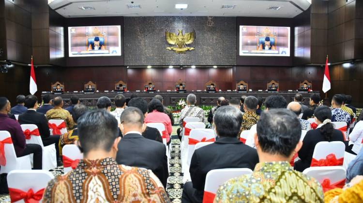Panglima TNI Hadiri Sidang Pleno Mahkamah Konstitusi