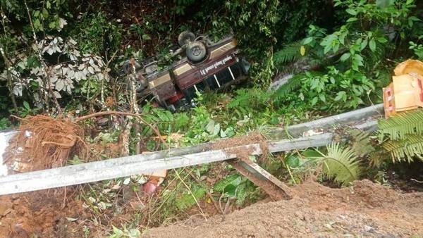 Bus Jatuh ke Jurang, 2 Tewas Belasan Terluka di Taput