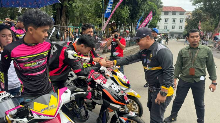 Kapolres Binjai Buka Pemuda Binjai Road Race 2024