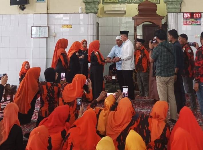 Silahturahmi Bersama Majelis Taklim Muslimah Pemuda Pancasila Sumut, Ijek: Ayo Dukung Saya