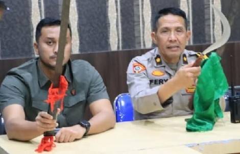 Terlibat Geng Motor, 2 Anak Tersangka di Polres Labuhanbatu