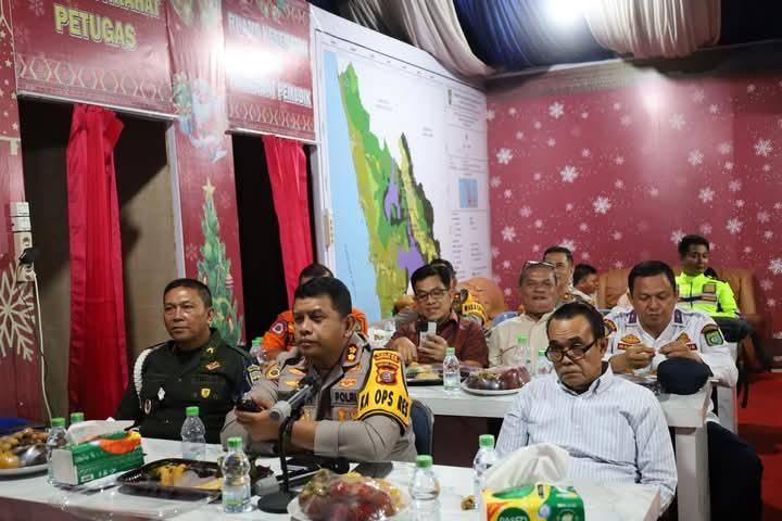 Pemkab Madina dan Polres Patroli Pengamanan Malam Tahun Baru