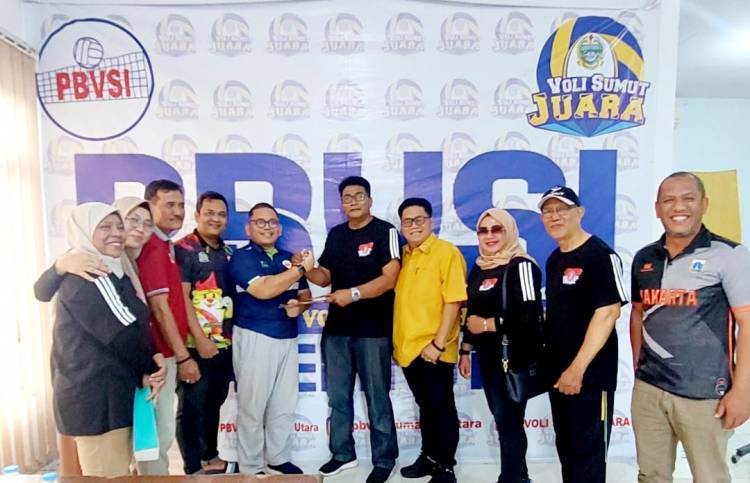 PBVSI Sumut Dukung Program MAVI dalam Pembinaan Atlet Bola Voli