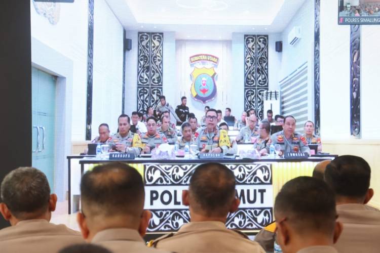 Kapolda Sumut Pimpin Analisa Evaluasi Kamtibmas di Jajaran Polda Sumut, Tekankan Pentingnya Sinergitas dan Pelayanan Humanis