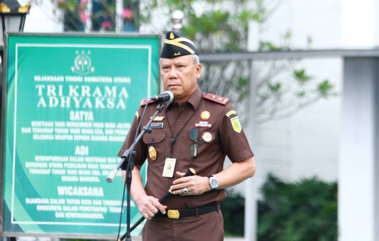 Apel Pertama di Tahun 2025, Kajati Sumut Ajak Seluruh Jajaran Awali Kinerja Dengan Semangat Baru, Profesional dan Tetap Kompak