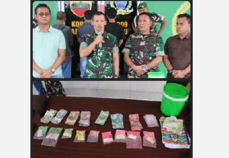 Tim Gabungan Intel Kodim 0209 / LB bersama Korem 022 / PT, Ungkap Peredaran  Pil Ekstasi Di Rantauprapat