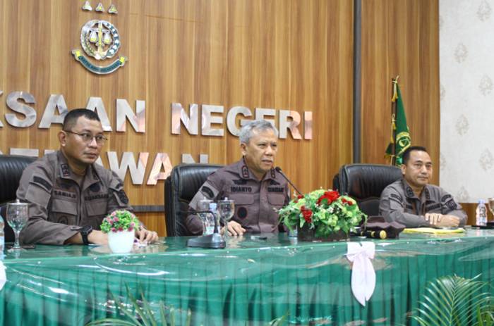 Kajati Sumut Sidak Kedisiplinan Jajaran Pasca Liburan