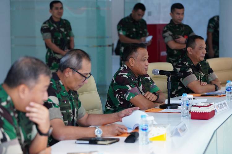 Irjen TNI Tegaskan Komitmen Satgas TNI Berantas Judi Online, Narkoba, Penyulundupan dan Korupsi
