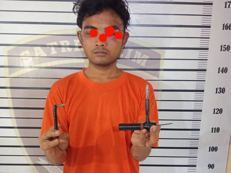 Motor Hilang Ditemukan Warga, Pelaku Diserahkan ke Polisi