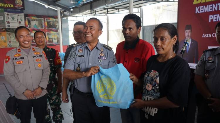 Dukung Asta Cita Presiden, Lapas Medan Gelar Bakti Sosial