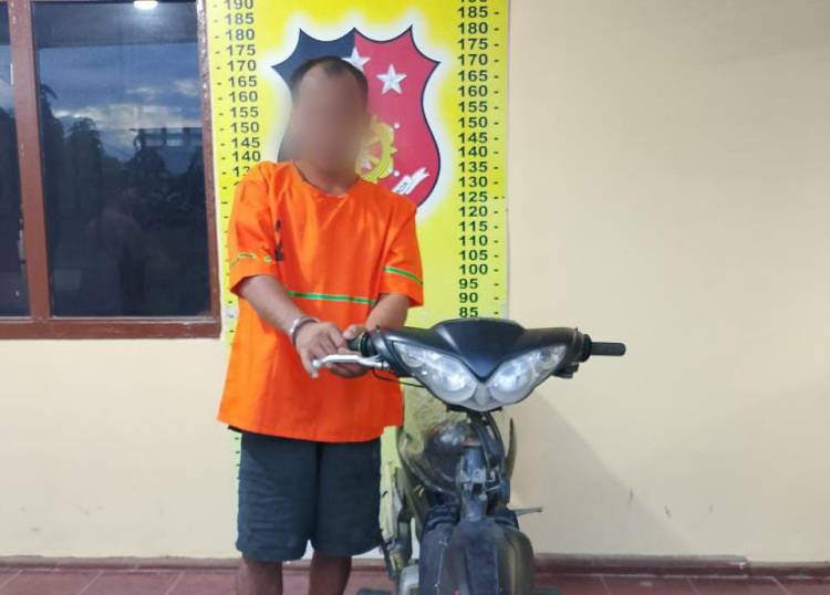 Polres Simalungun Tangkap Pelaku Pencurian Motor di Bandar Setelah 6 Bulan Buron