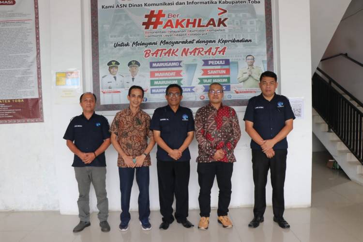 Kominfo Belitung Kunker ke Kominfo Toba, 'Ada Banyak yang Bisa Kami Tiru