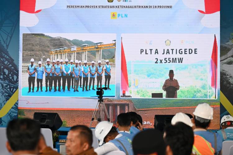 PLTA Asahan Diresmikan
