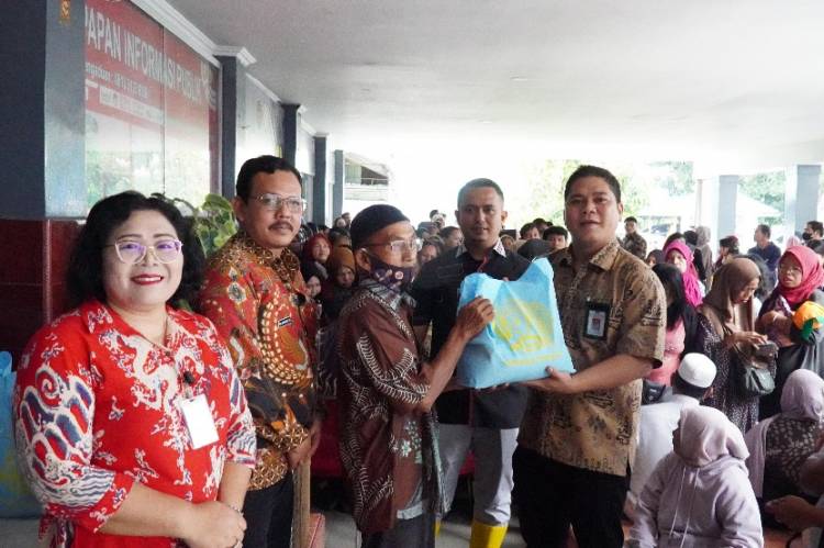 Rutan Medan Bagikan 600 Paket Bansos Dibagikan Kepada Keluarga Warga Binaan