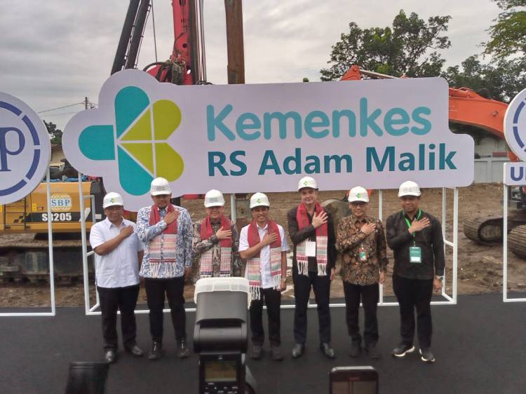 RS Adam Malik Mulai Pembangunan Pusat Onkologi