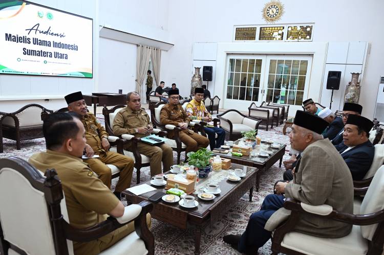 Pemprov Sumut dan MUI Tandatangani Piagam Kesepahaman Pembangunan Masyarakat Maju dan Berakhlak
