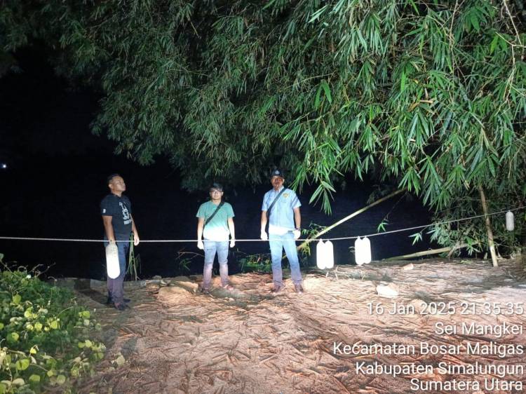 Sat Reskrim Polres Simalungun Selidiki Dugaan Tambang Pasir Ilegal di Desa Perdagangan I