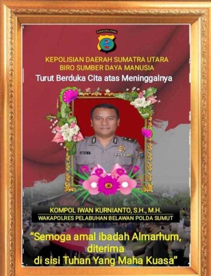 Tabrakan Maut di Jalan Tol, Wakapolres Belawan Tewas