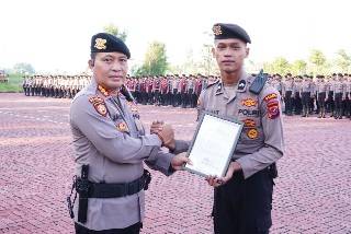 Aksi Heroik Personel Samapta Polda Sumut Bekuk Genk Motor Diganjar Penghargaan