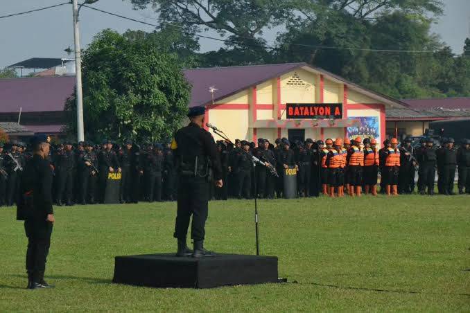 Brimob Polda Sumut Siagakan 486 Personel Antisipasi Libur Panjang dan Bencana Alam