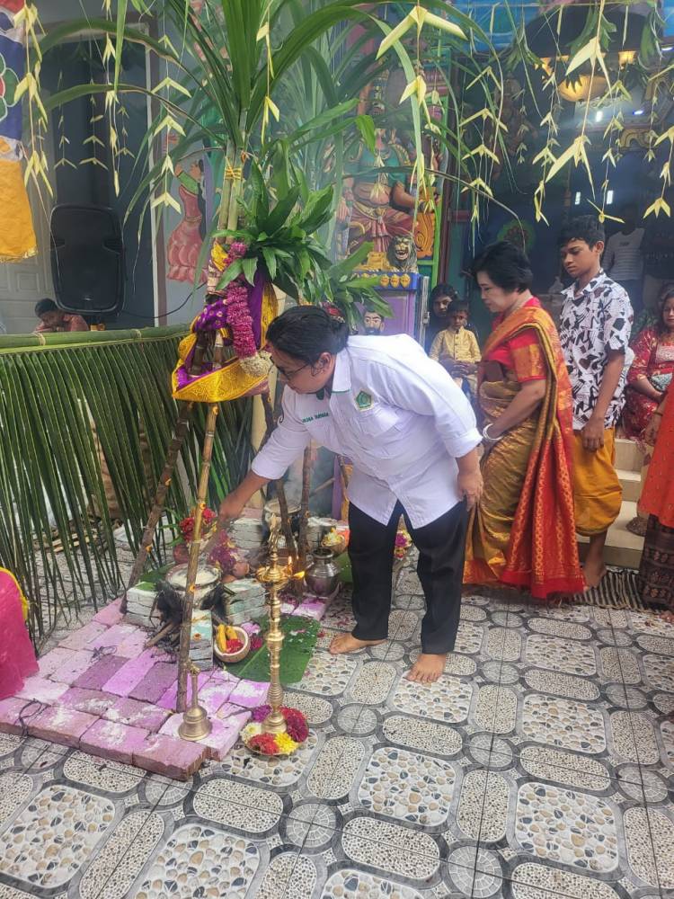 Perayaan Thai Pongal : Merajut Tradisi dan Harmoni di Shri Batharakaliamman Kuil, Kampung Lalang Medan