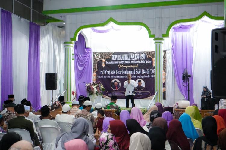 Pemko Medan Apresiasi Peringatan Isra' Mikraj BKM Al-Ihsan