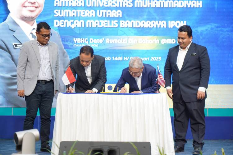 UMSU-Bandaraya IPOH Malaysia Jalin Kerja Sama Internasional