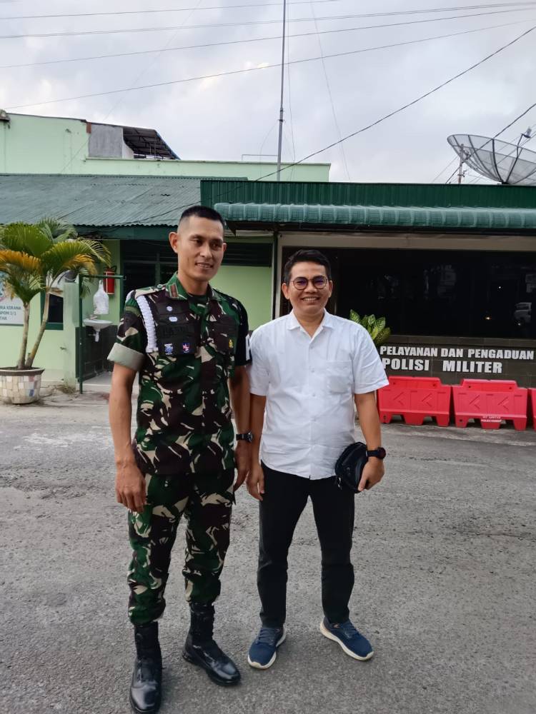 Jalin Silaturahmi, APK Adolina Silaturahmi dengan Pihak Dandenpom I/1 Pematang Siantar