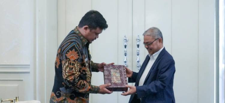 Terima Kunjungan Datuk Bandar Ipoh, Bobby Nasution Harap Kerja Sama Lebih Diperdalam