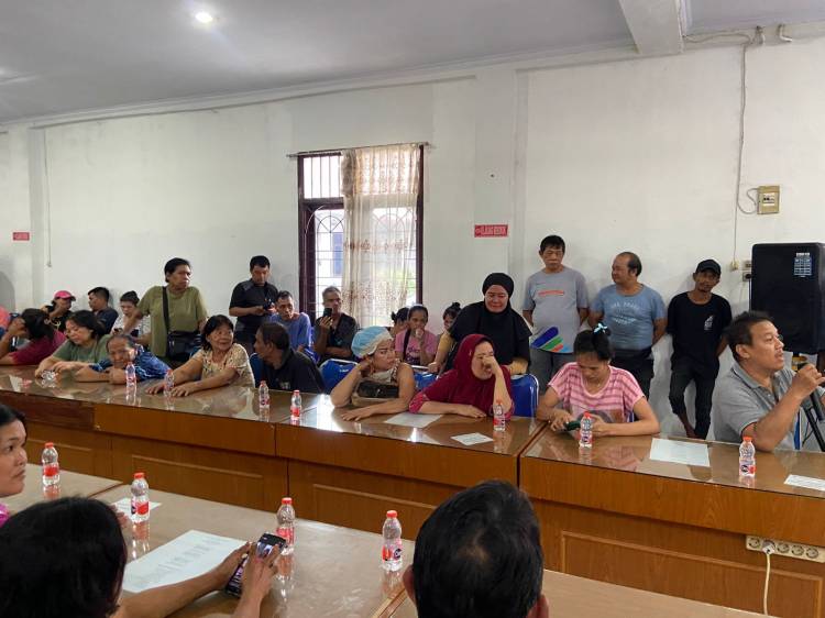 Tolak Portal Parkir, Pedagang Petisah Ngadu ke DPRD Medan