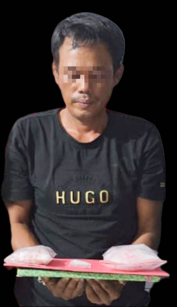 Dipenghujung Tahun 2024 "Andi" Diringkus Opsnal Serse Polsek Simpang Kawat