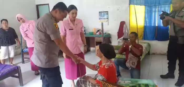 Kapolres Asahan Bakti Sosial ke Sejumlah Panti Jompo dan Panti Asuhan di Kota Kisaran