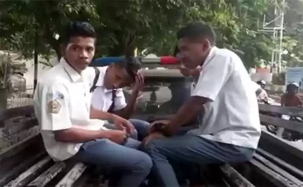 Bolos Saat Jam Sekolah, 4 Pelajar Maumere Digelandang Satpol PP