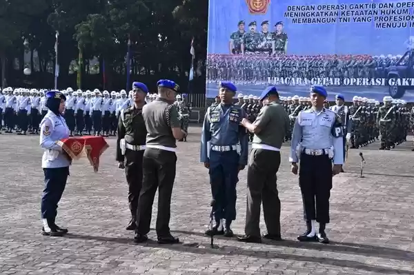 POM TNI Gelar Operasi Gaktib dan Yustisi Tahun 2020