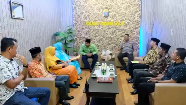 Kapolres Terima Audiensi MABMI Kota Tanjungbalai
